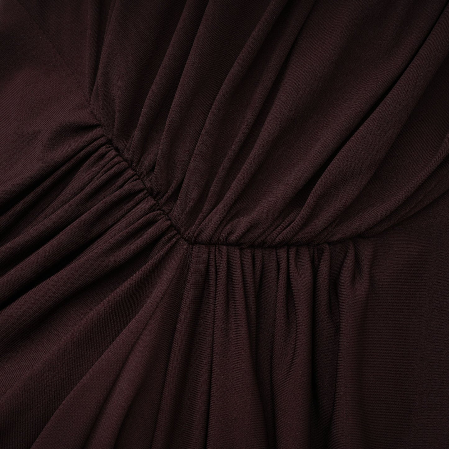 Honoria Chocolate Brown Off Shoulder Maxi Dress