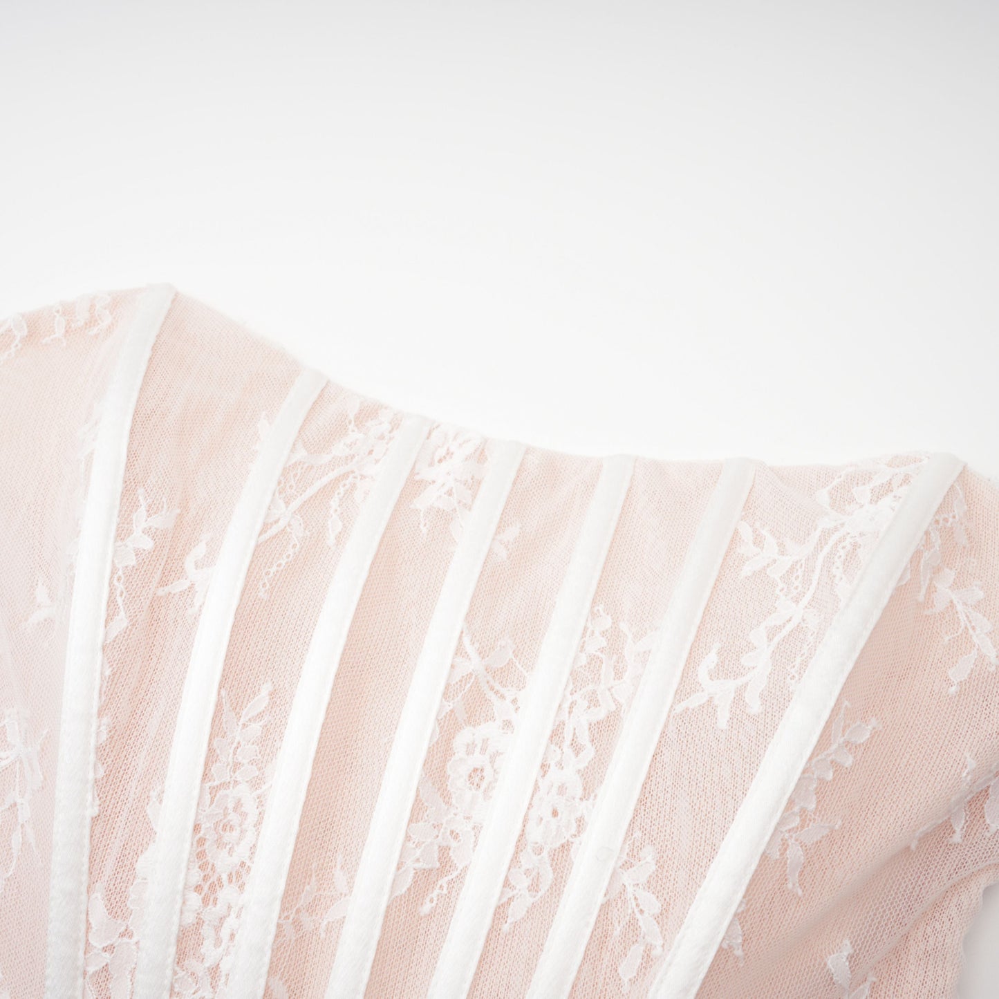 Margherita White Floral Lace Dress & Skirt Set