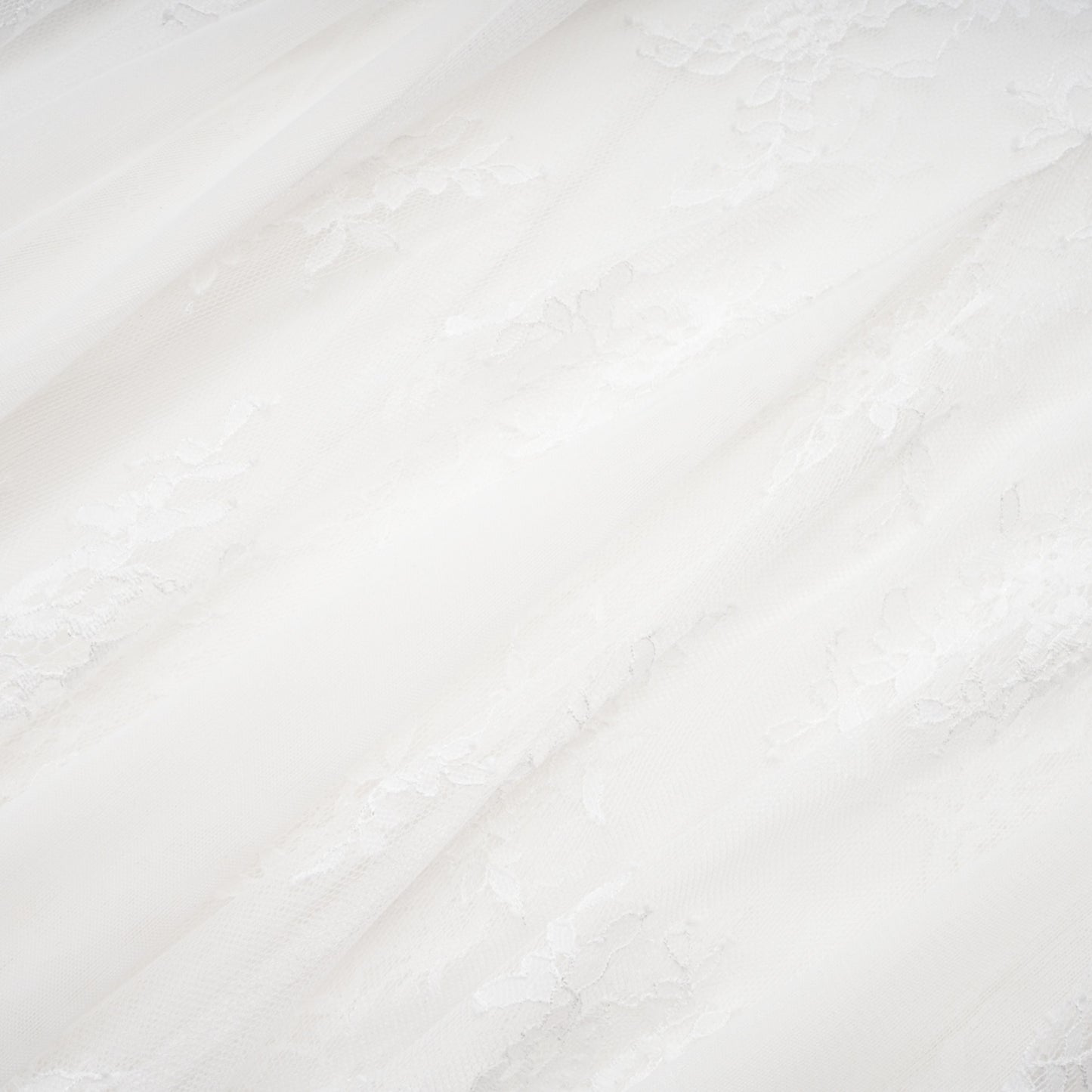 Margherita White Floral Lace Dress & Skirt Set