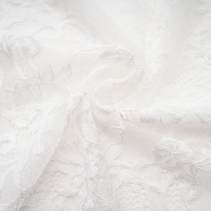 Margherita White Floral Lace Dress & Skirt Set