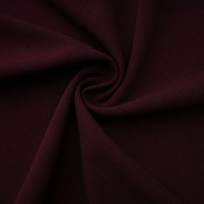 Gioconda Burgundy Halterneck Lace Panel Maxi Dress