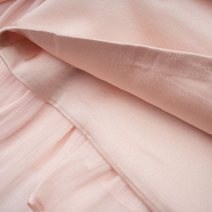 Bernice Pink Glossy Cape & Dress Set
