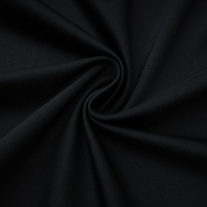 Andrea Black Keyhole Maxi Dress with High Thigh Slit