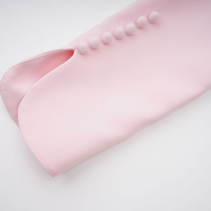 Eira Pink Peter Pan Collar Jacket & Skirt Set