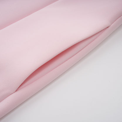 Eira Pink Peter Pan Collar Jacket & Skirt Set