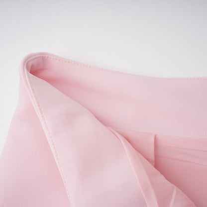 Eira Pink Peter Pan Collar Jacket & Skirt Set