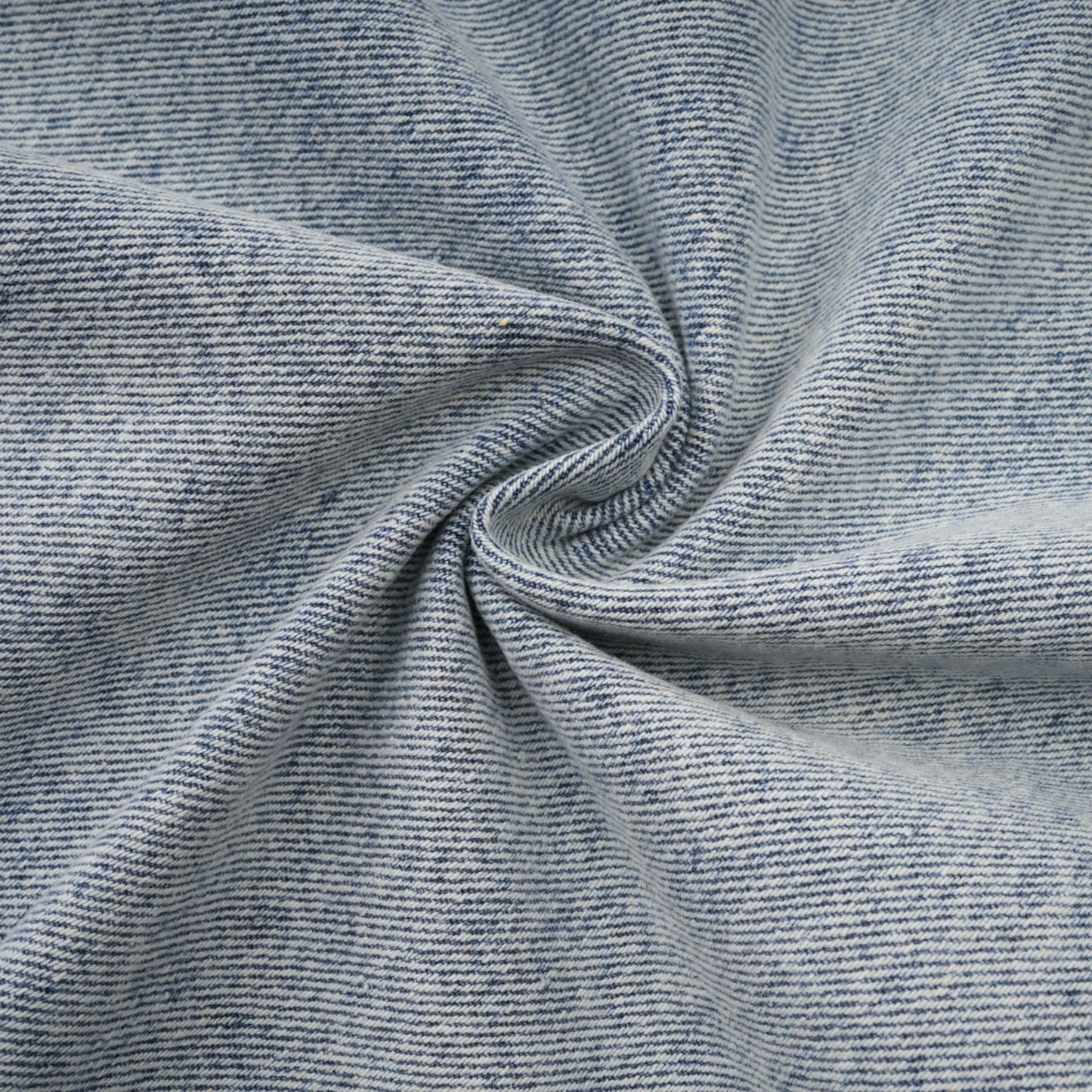 Daphné Mavi Kristal Kolsuz Denim Mini Elbise