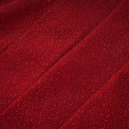 Orabelle Red Brilliance Drop Shiny Dress