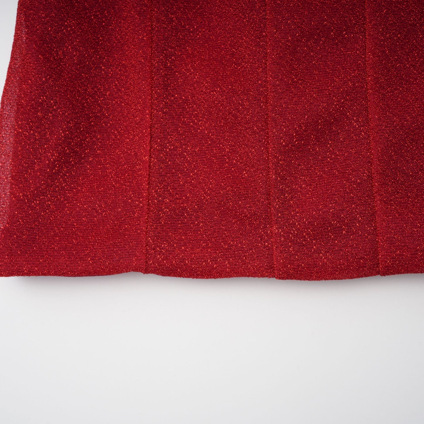 Orabelle Red Brilliance Drop Shiny Dress