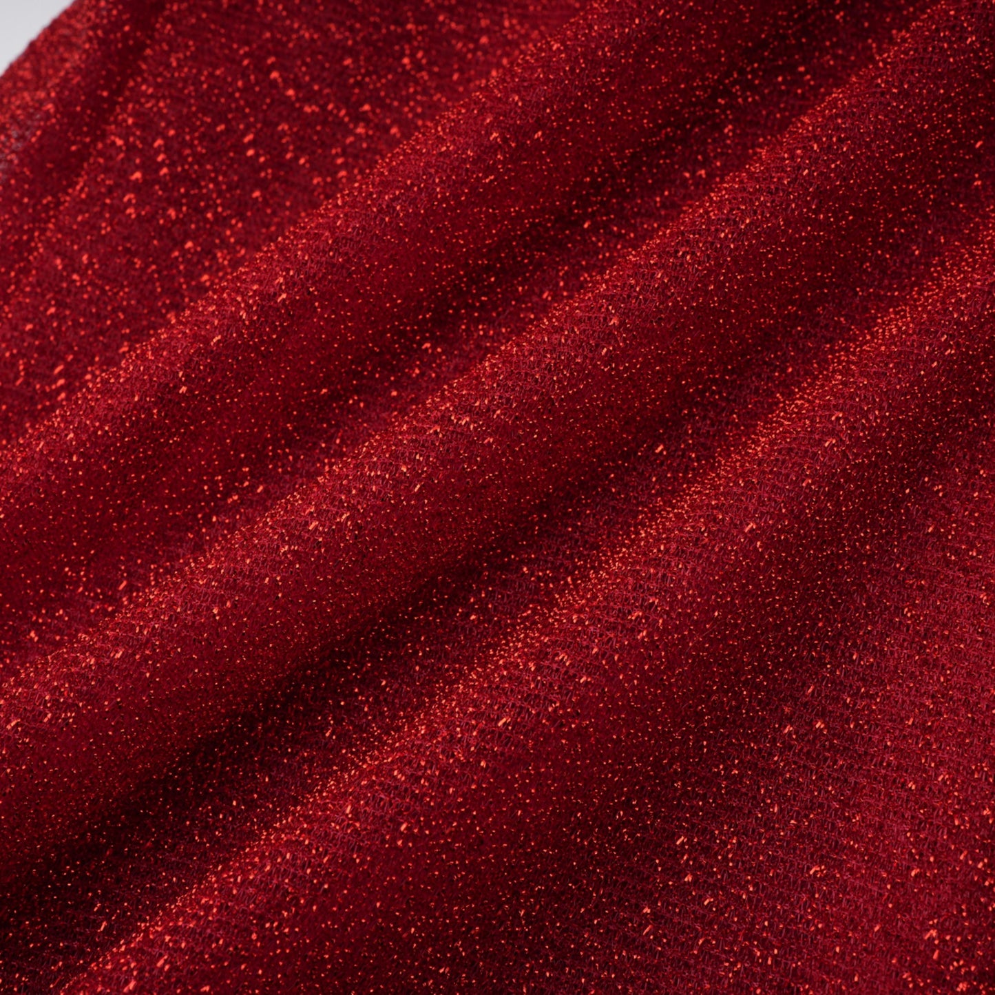Orabelle Red Brilliance Drop Shiny Dress