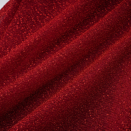 Orabelle Red Brilliance Drop Shiny Dress