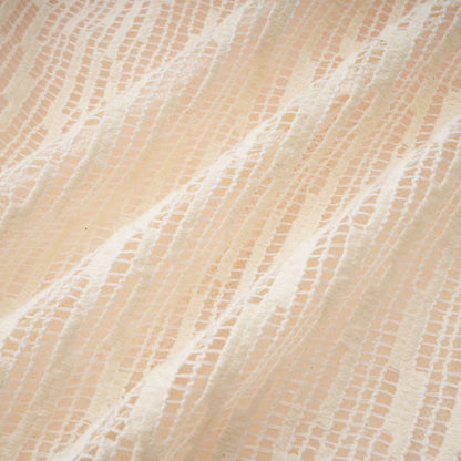 Cynthia Neutrals 3D Petal Dokulu Midi Elbise