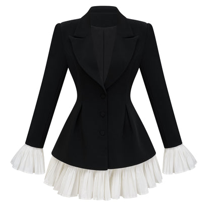 Rébecca Color Block Mini Blazer Dress