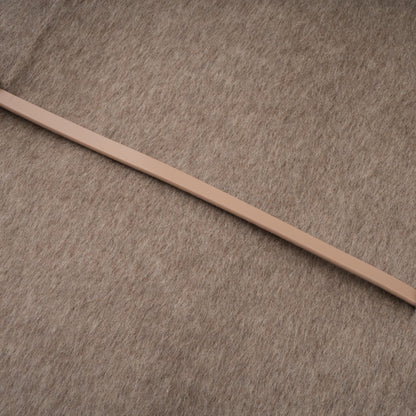 Chloris wool fur belted cape coat in Brown