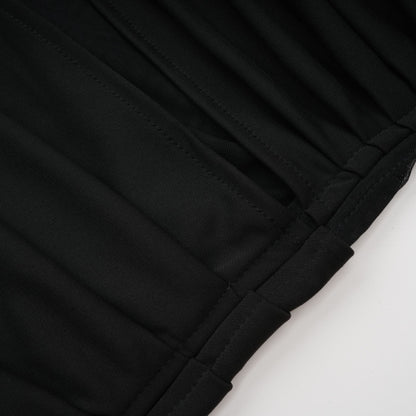 Clarisse semi-sheer ruched midi dress