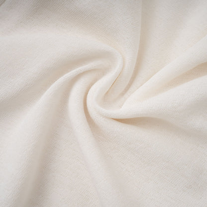 Lark White Tulle Panel Knit Midi Dress