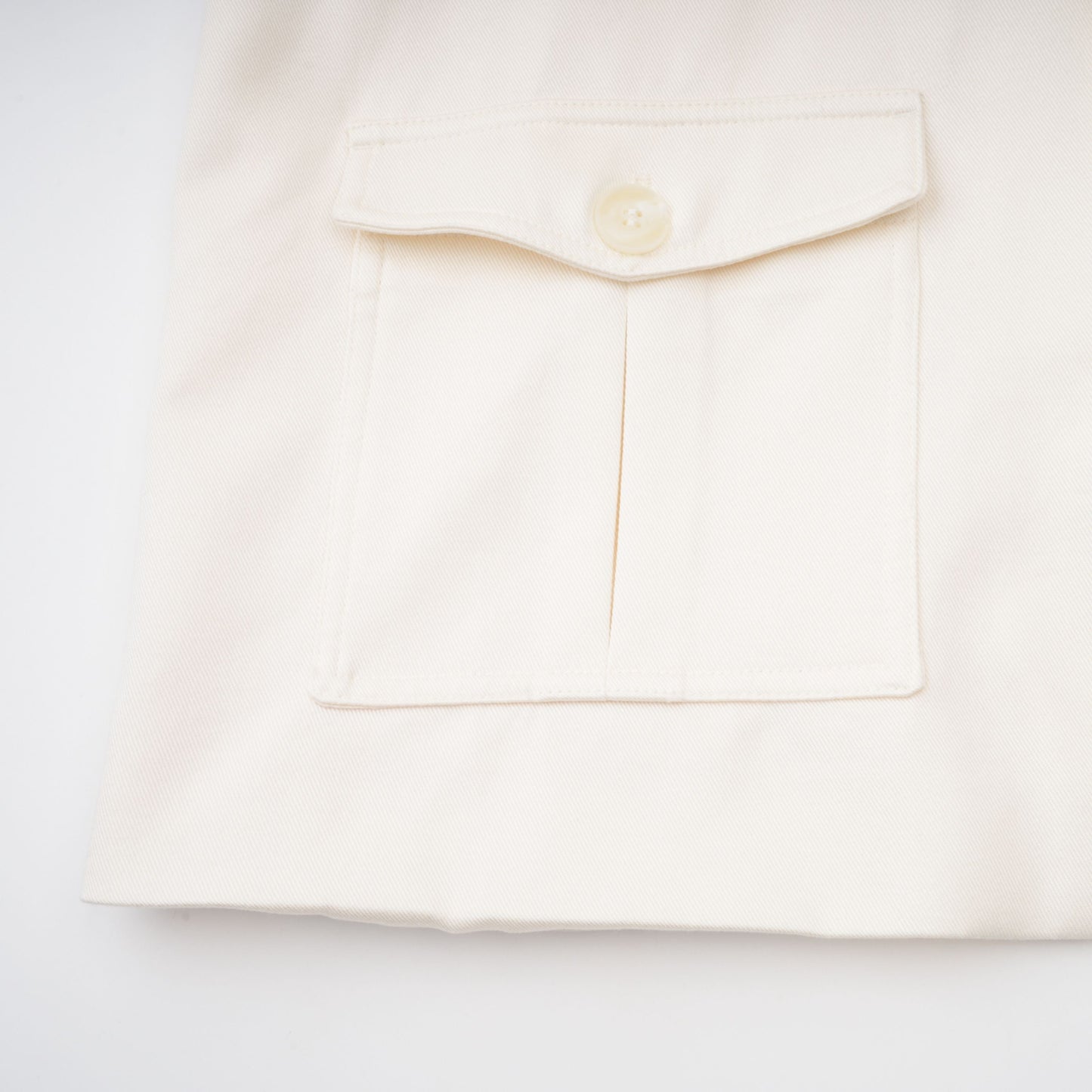 Ambre Cream White Belted Trench Coat
