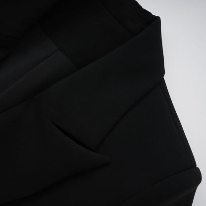 Rébecca Renk Bloklu Mini Blazer Elbise