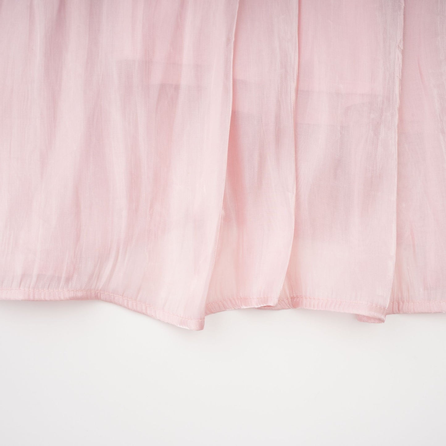 Sarolta Pink Glossy Ruched Maxi Dress
