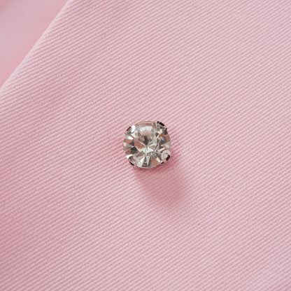 Valéria Pink Crystal Embellished Jacket & Dress Set