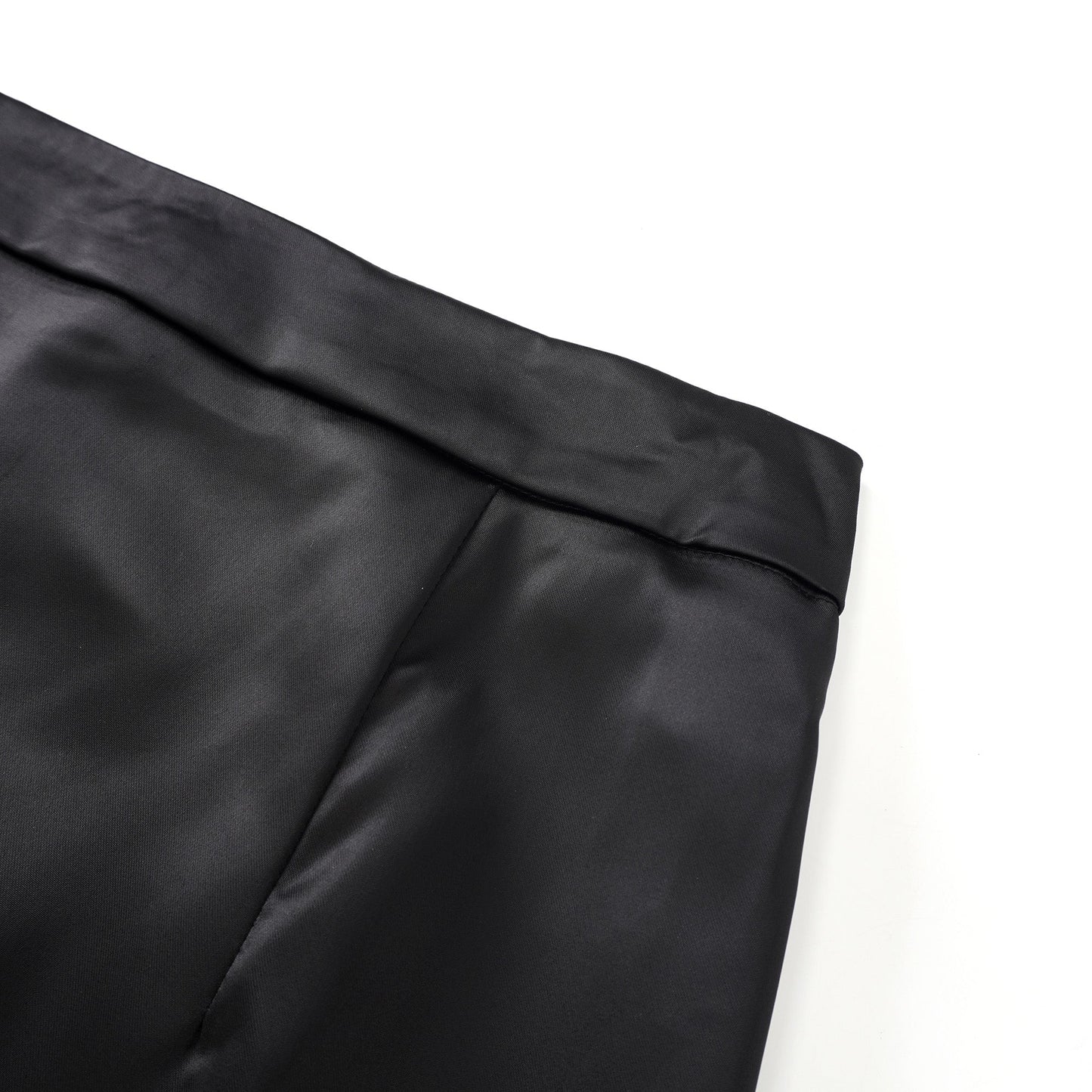 Ariadna Black Tweed Jacket & Satin Skirt Set