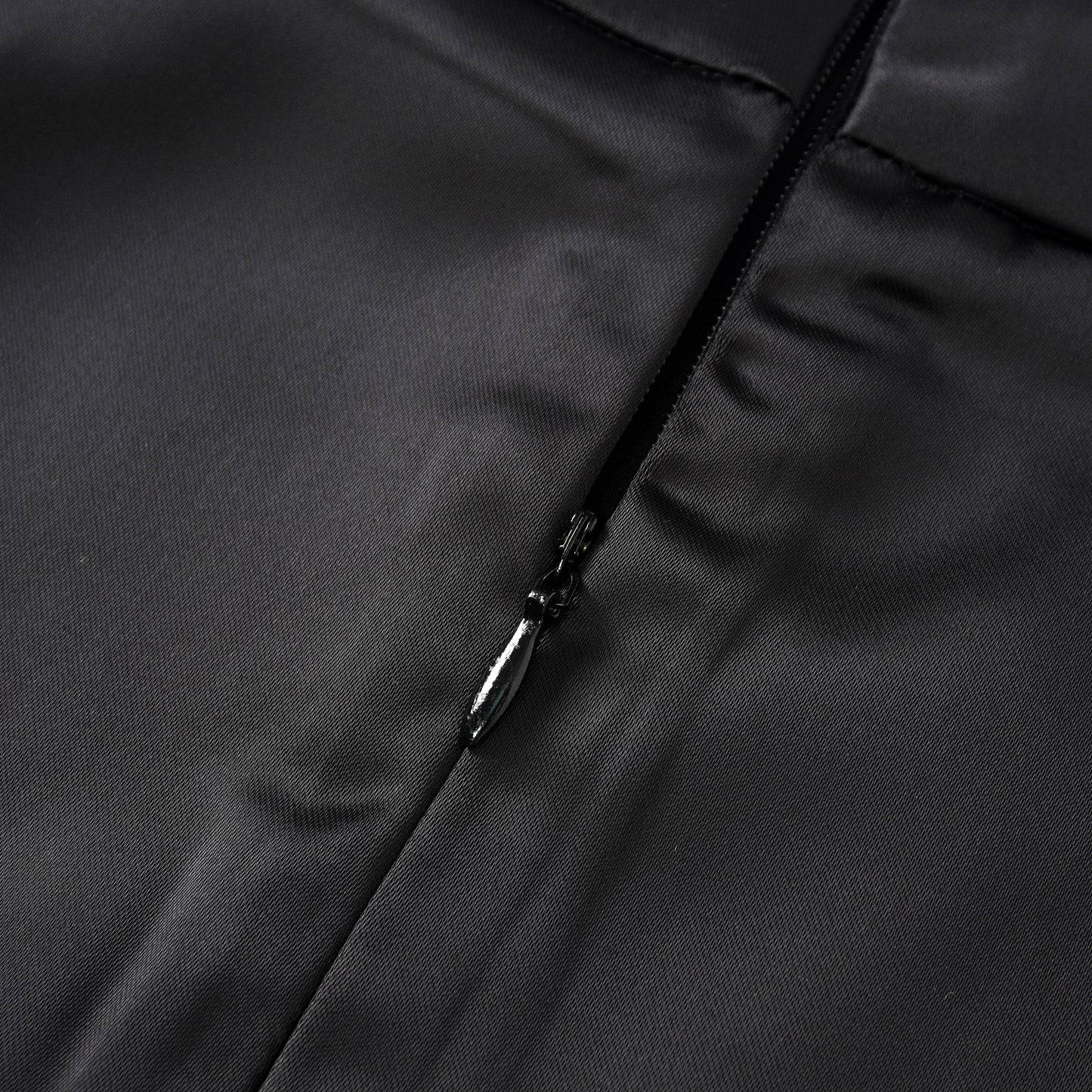 Ariadna Black Tweed Jacket & Satin Skirt Set