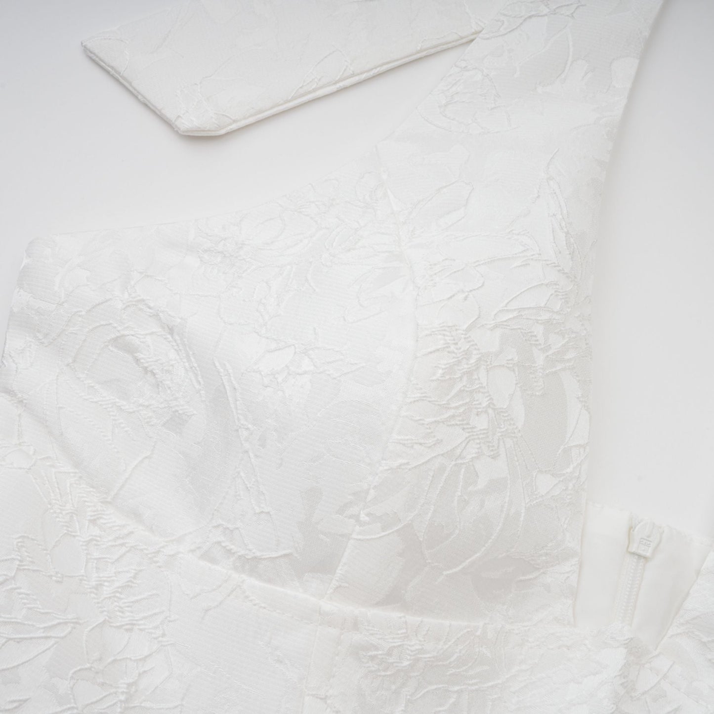 Céline White Glamorous Event Midi Dress