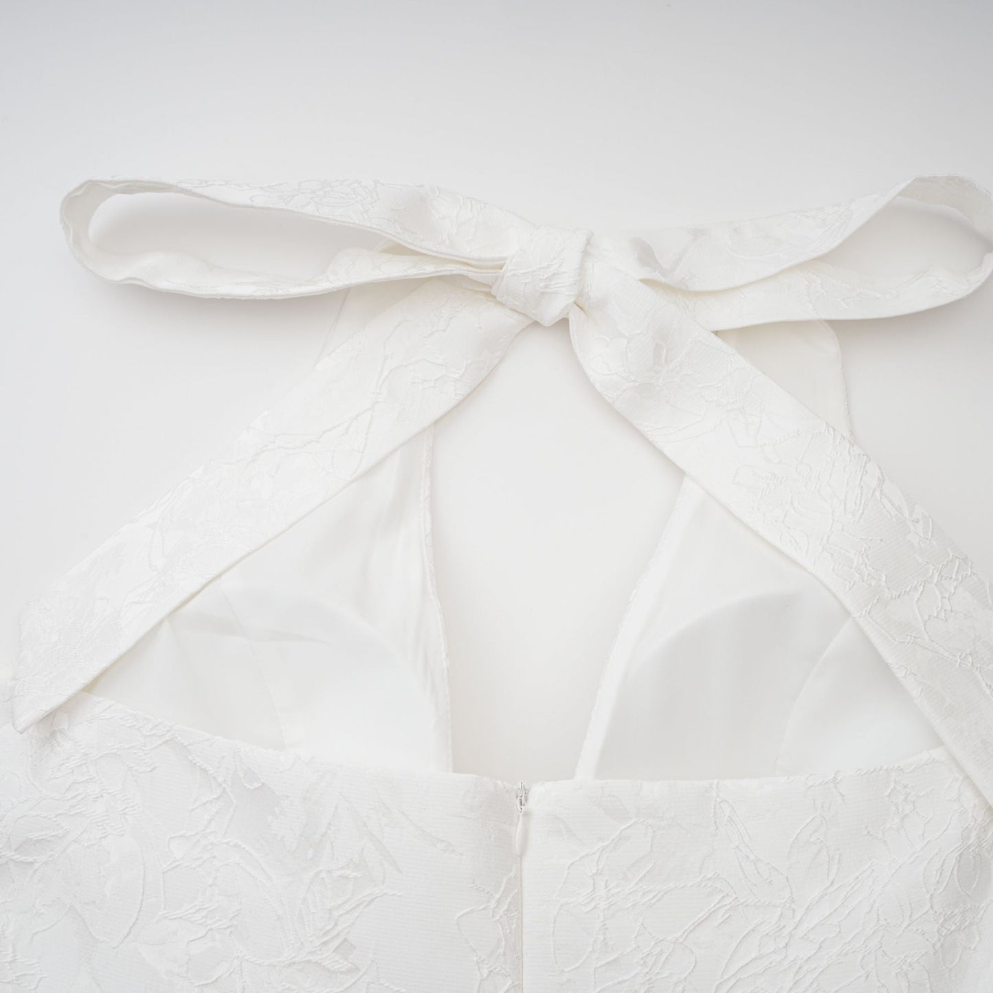 Céline White Glamorous Event Midi Dress