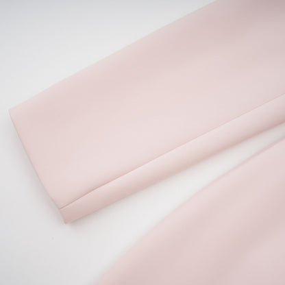 Anaïs pembe kristal bloklu midi elbise