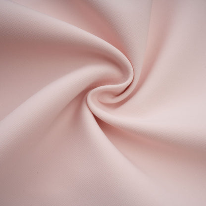 Anaïs pink crystal color-blocked midi dress