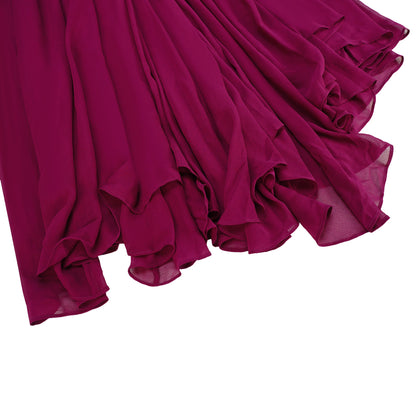Kerstin Mor Dantelli Uzun Elbise