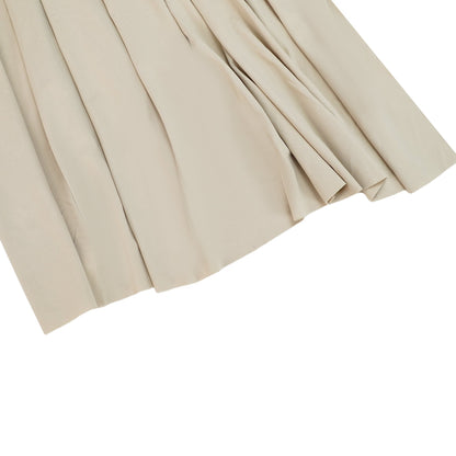 Gaëlle Neutrals Kurdele Tasarımlı Dökümlü Maxi Elbise