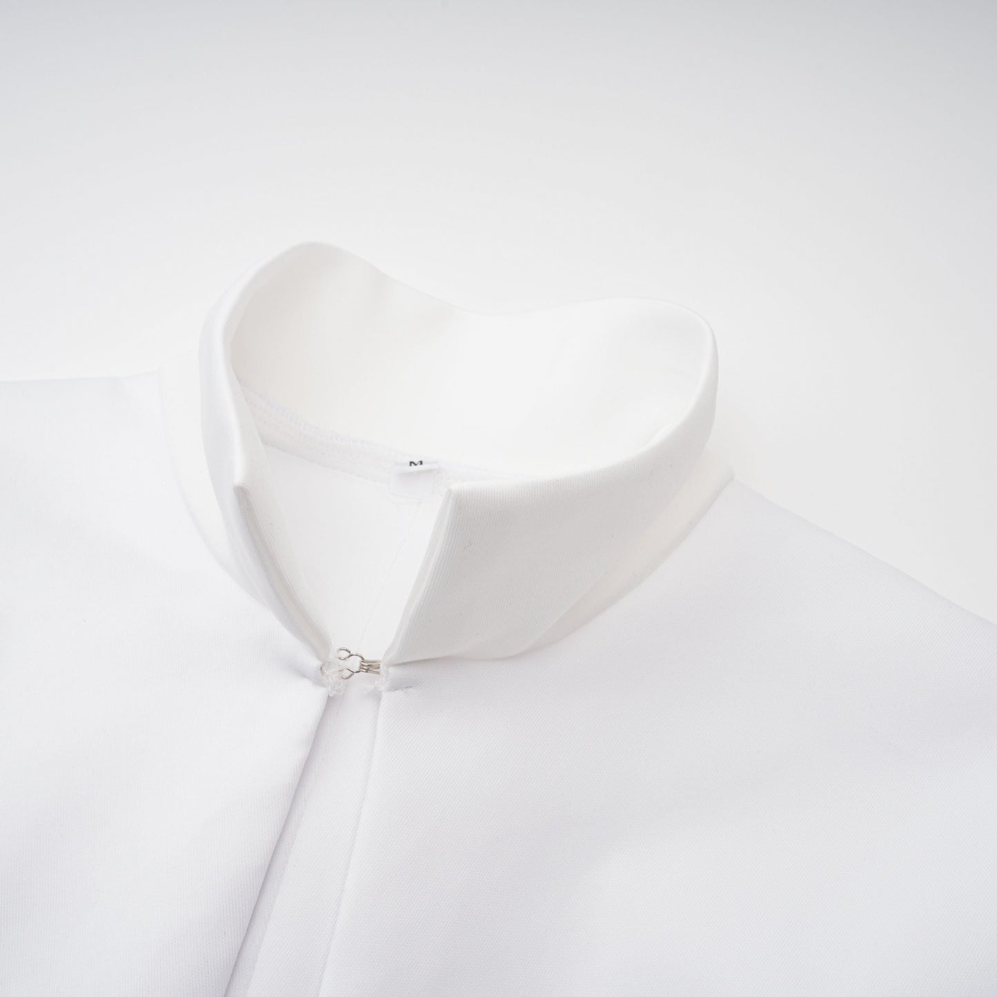 Felice White Structured Cape & Corset Dress Set