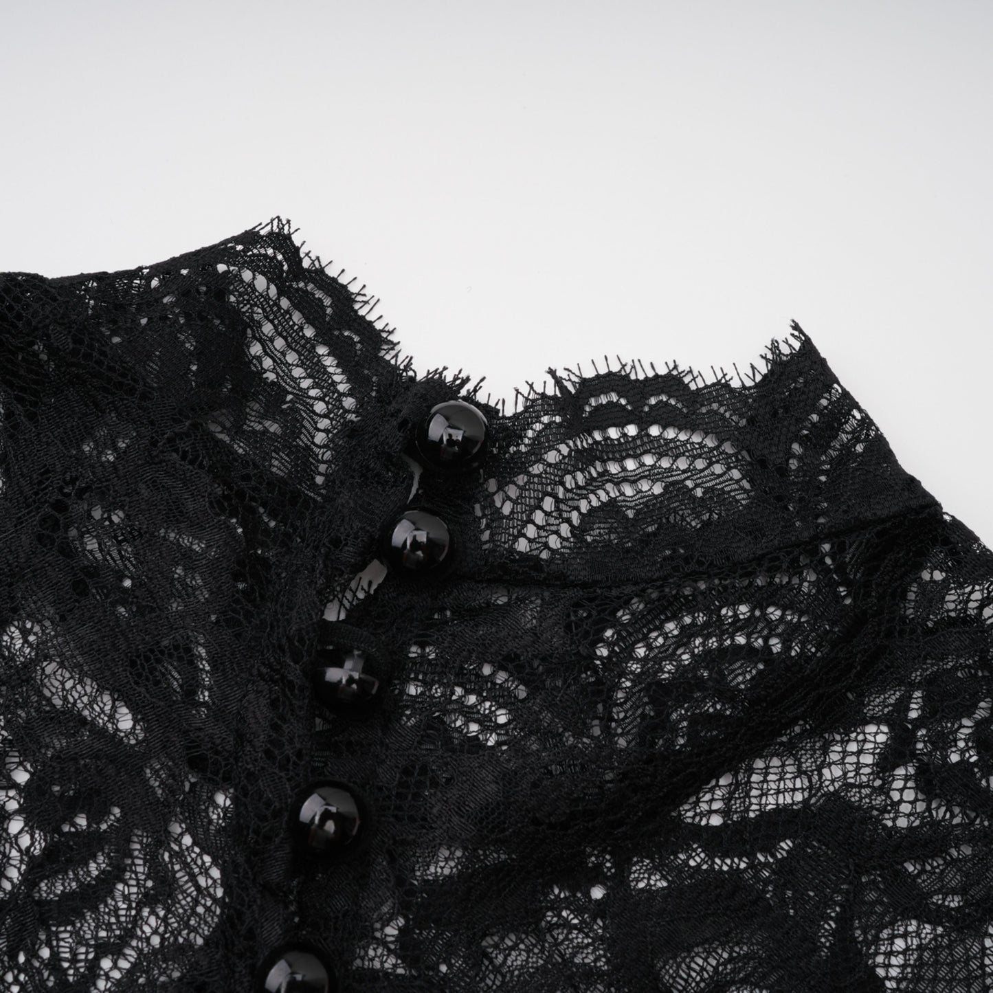 Bokamoso Black Lace Panel Maxi Gown