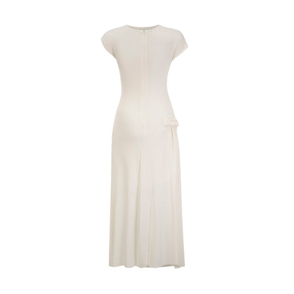 Lanetta Jersey-Knit Draped Maxi Dress