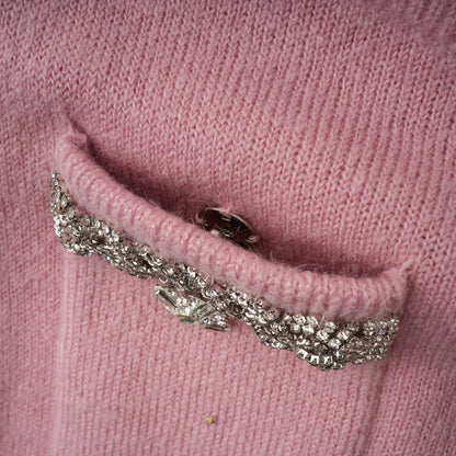 Renée Pink Embellished Jacket & Skirt Matching Set