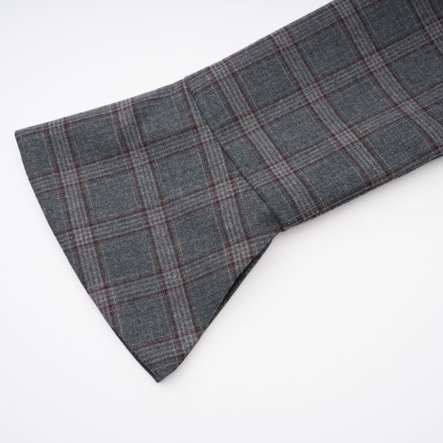 Serena Grey Cut Out Checked Blazer & Skirt Set