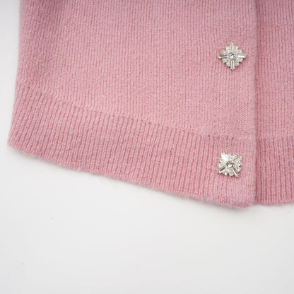 Renée Pink Embellished Jacket & Skirt Matching Set