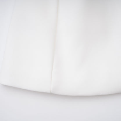 Osanne White Double Breasted Blazer Mini Dress