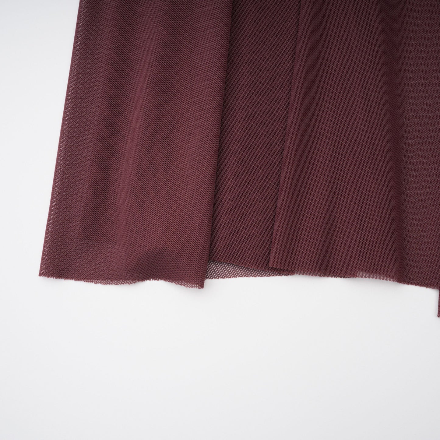 Seren Brown Ruched Tulle Panel Maxi Dress