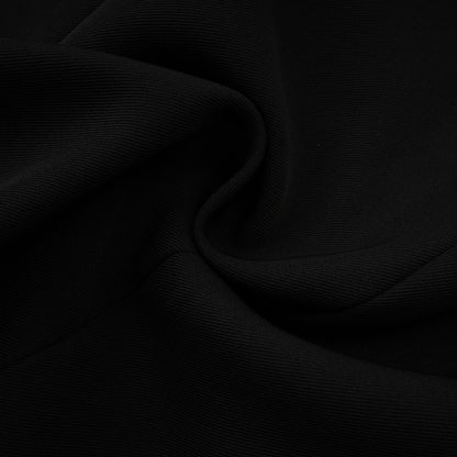 Aurore siyah tek sıra düğmeli blazer elbise