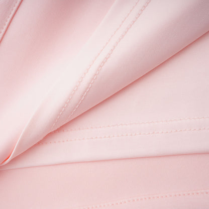 Piroska Pink Sleeveless Pearl Trim Mini Dress