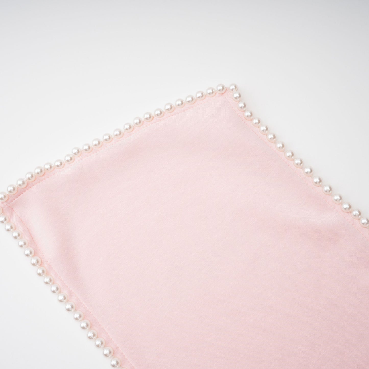 Piroska Pink Sleeveless Pearl Trim Mini Dress