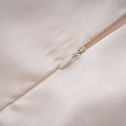 Hege Cream Glossy Ruched Cape Maxi Dress
