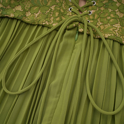 Ronja Emerald Corset Gown