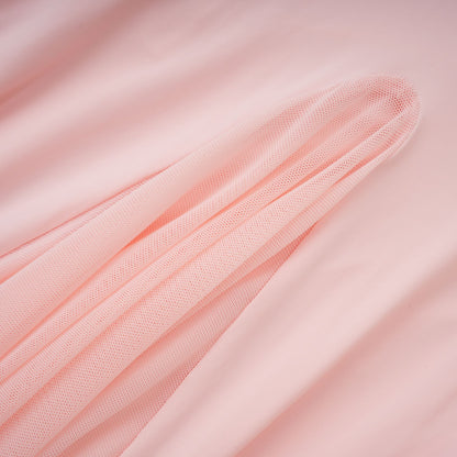 Rêverie Pink Sweetheart Neck Maxi Dress