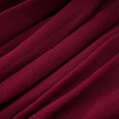 Théa Bordo Asimetrik Dantelli Mini Elbise