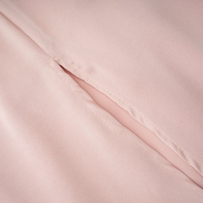 Everleigh Champagne Satin Top & Skirt Set With Cape Detail