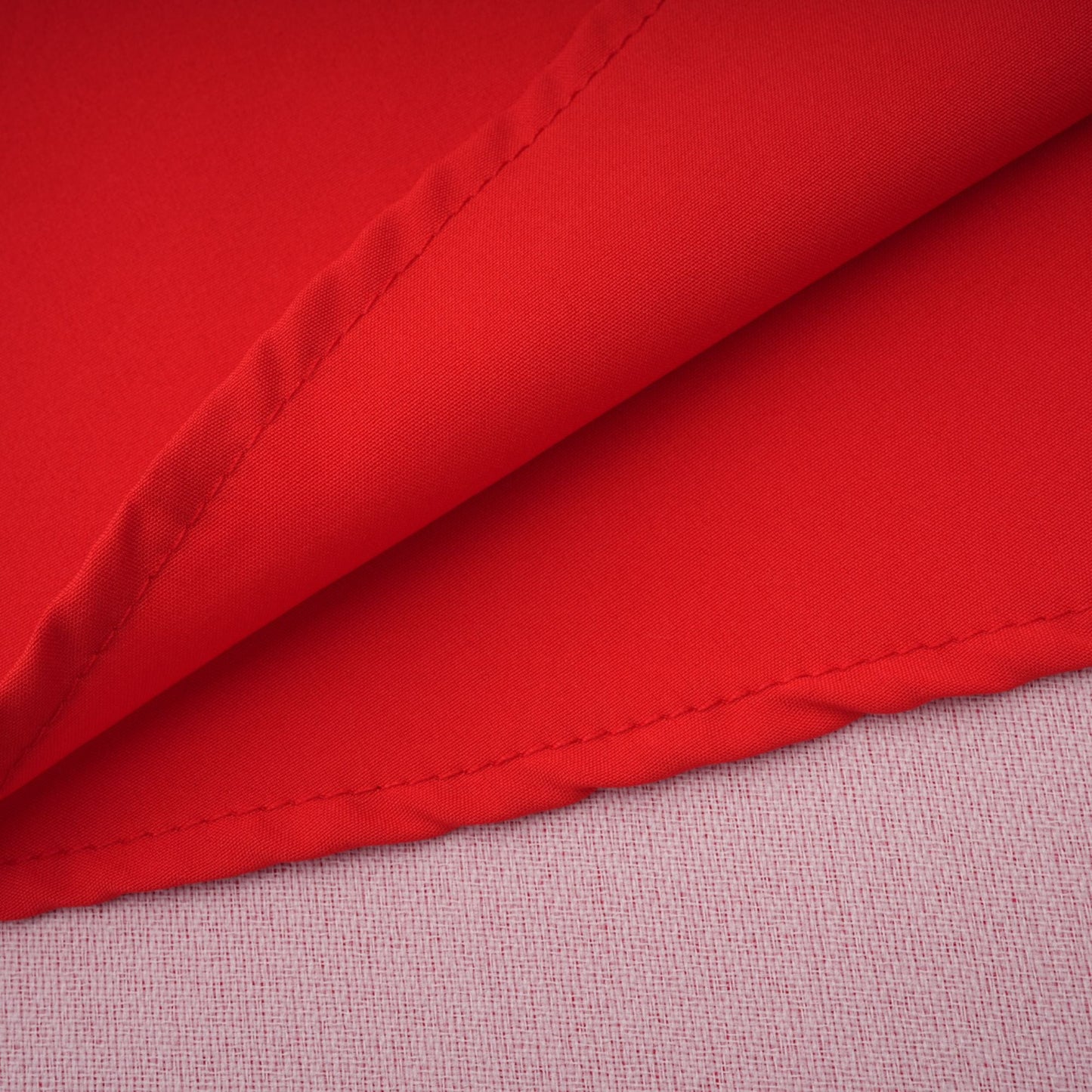 Aventin Red Godet Design Midi Dress