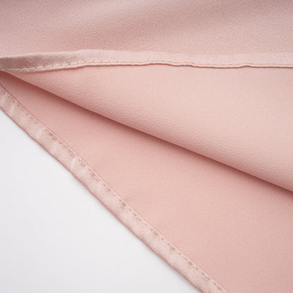 Everleigh Champagne Satin Top & Skirt Set With Cape Detail